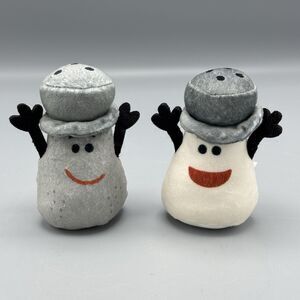 Melissa And Doug Blues Clues Plush Toys Mr Mrs Salt Pepper Finger Puppets 4.5 in